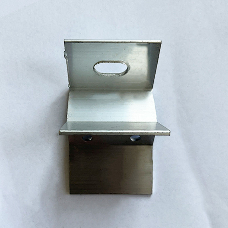 Aluminum Solar Roof Fixture Solar Trapezoidal Roof Installation Solar Panel Clamp Factory