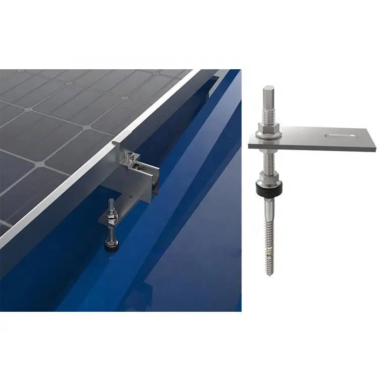 Anti Corrosion Flat Tile Roof Hook Solar Tile Hooks Easy To Install