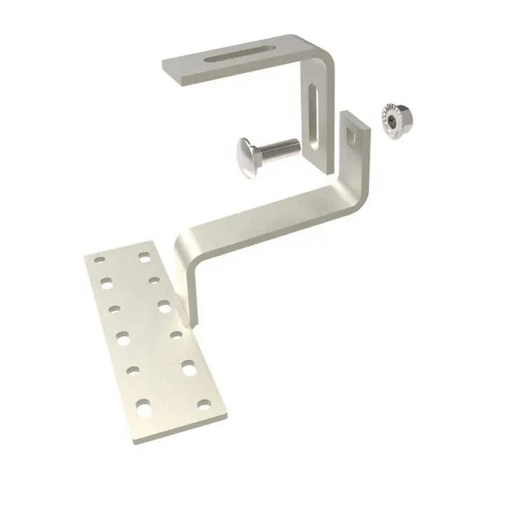 High Strength Solar Panel Hooks Pv Roof Hooks Screws Installation 1.4KN/M2