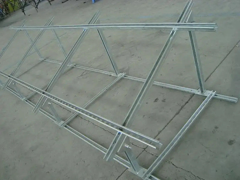 Easily Assembled Solar Panel Mounting Brackets For Site Open Field Installation