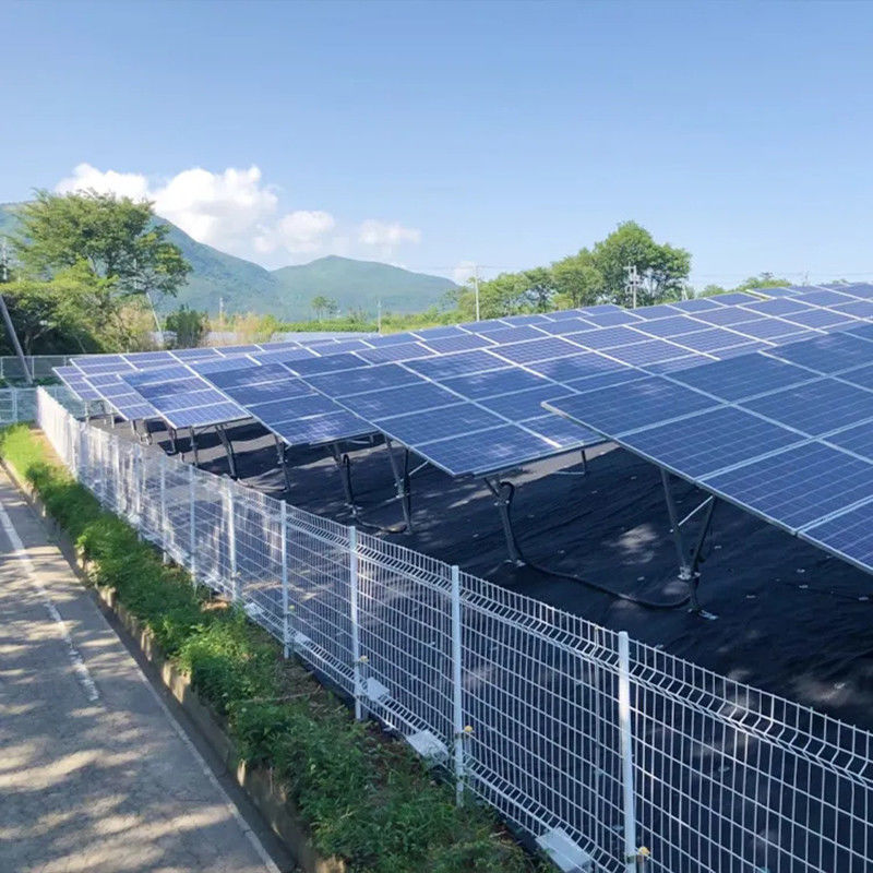 Adjustable Aluminium Ground Solar Mounting System Corrosion Resistance For Solar Installation