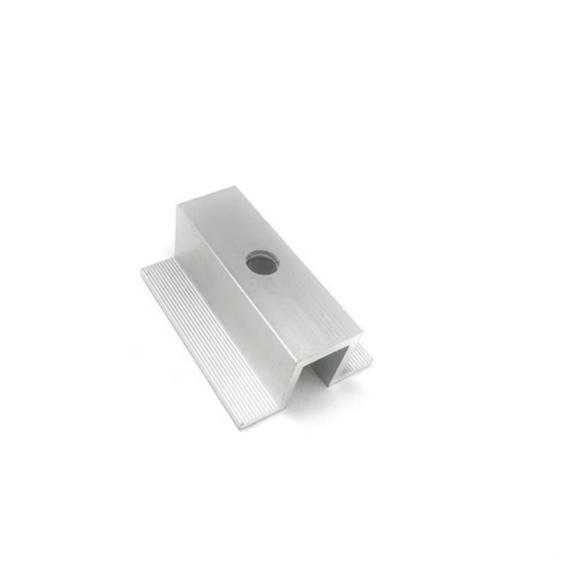 Solar Panel Bracket Aluminium Mounting Accessories Aluminum Solar MID Clamp for Solar Energy System