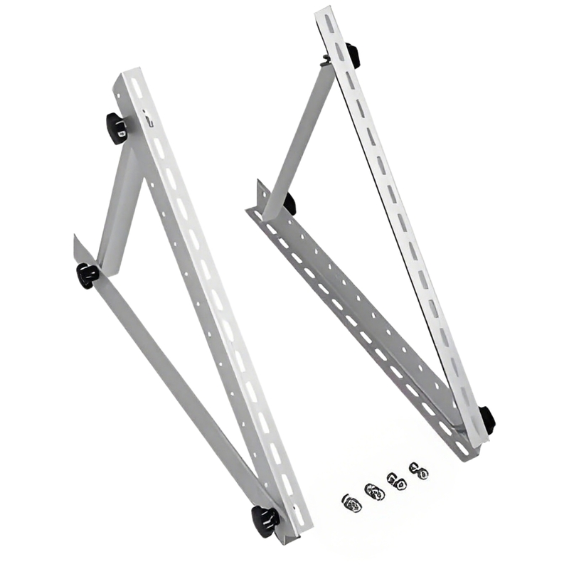 Adjustable Angle Solar Panel Tilt Mounting Brackets PV Solar Panel Wall Mount for Wall Flat Roof Ground