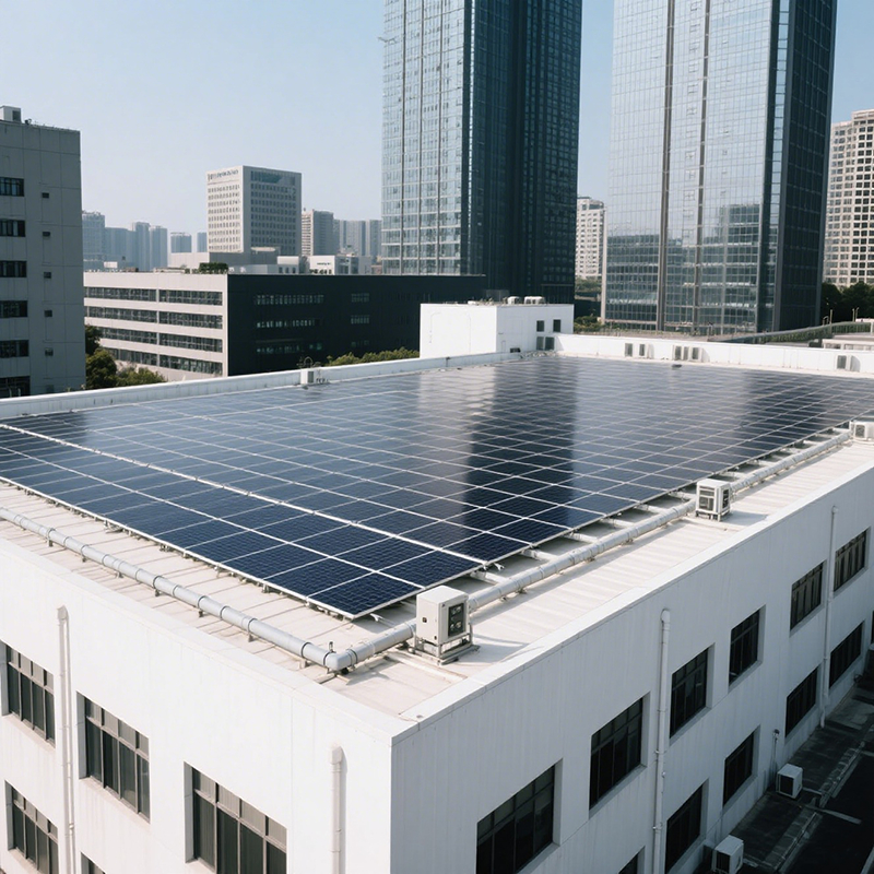 Renewable Energy Solution Solar Panel Roof Mounting Brackets for Commercial Buildings Easy Installation and Economic Benefits