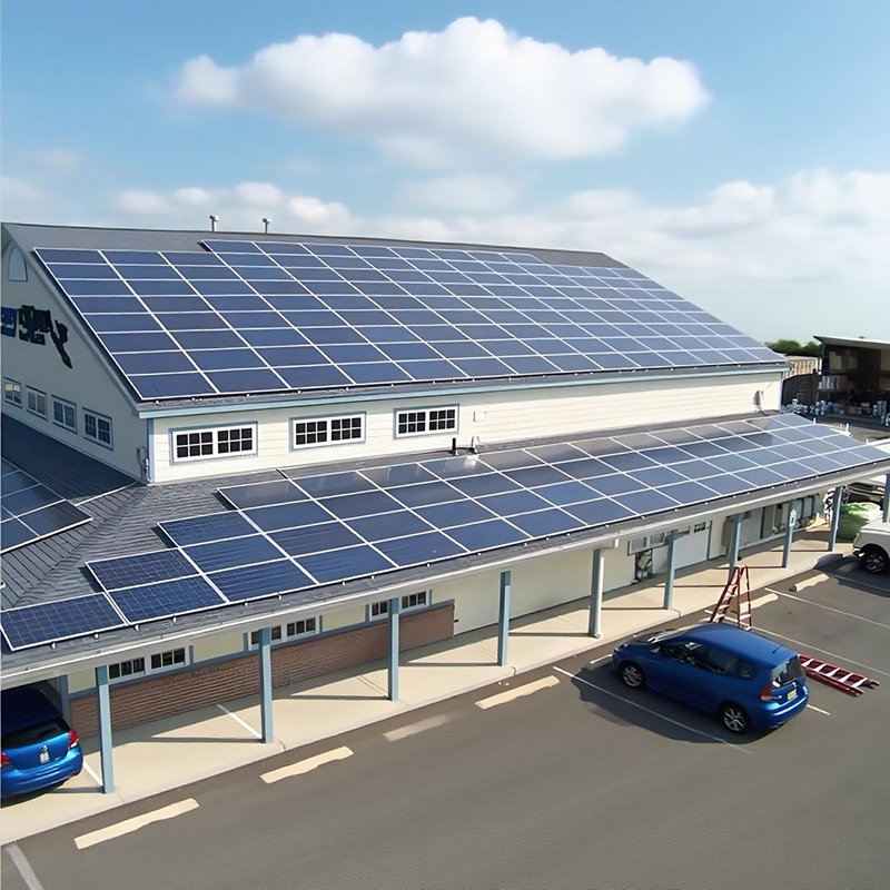 Renewable Energy Solution Solar Panel Roof Mounting Brackets for Commercial Buildings Easy Installation and Economic Benefits