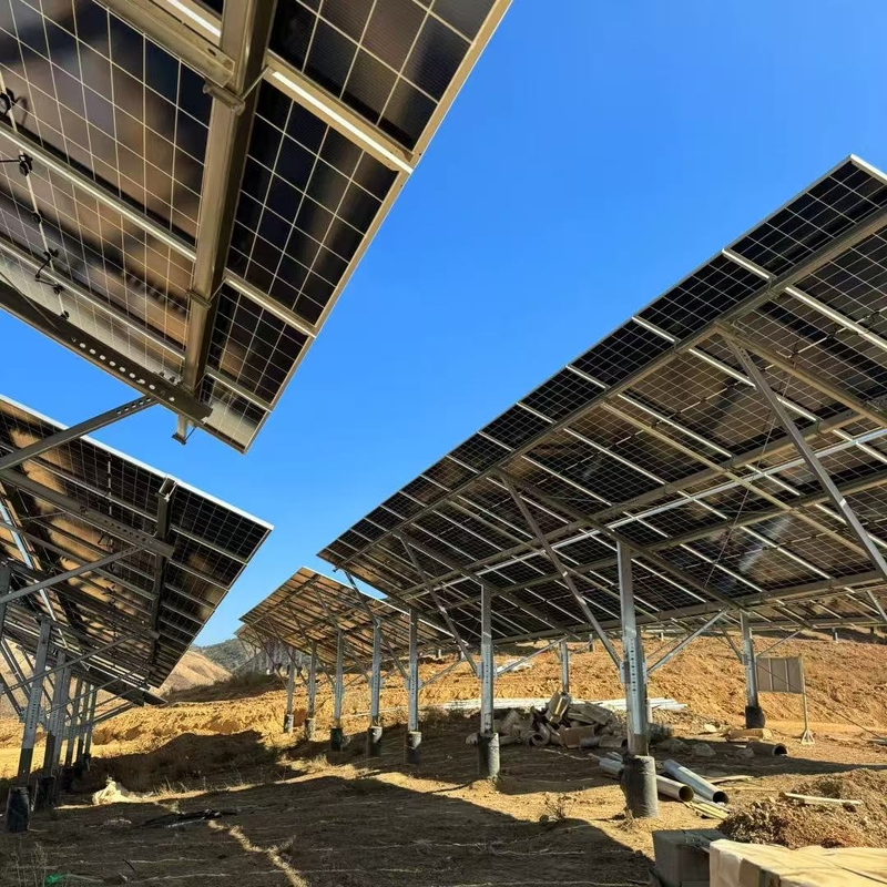 Steel Structure And Aluminum Components The Perfect Combination For Solar Panel Mounting Brackets