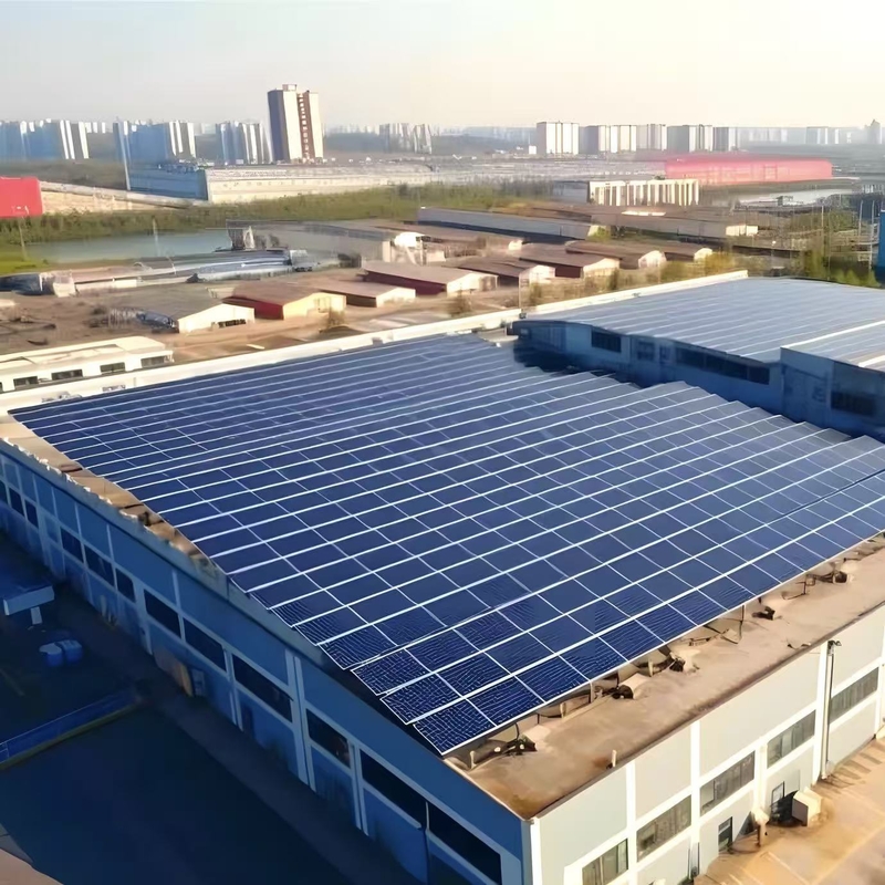 Solar Panel Roof Mounting Brackets For Commercial Buildings Easy Installation Corrosion-Resistant