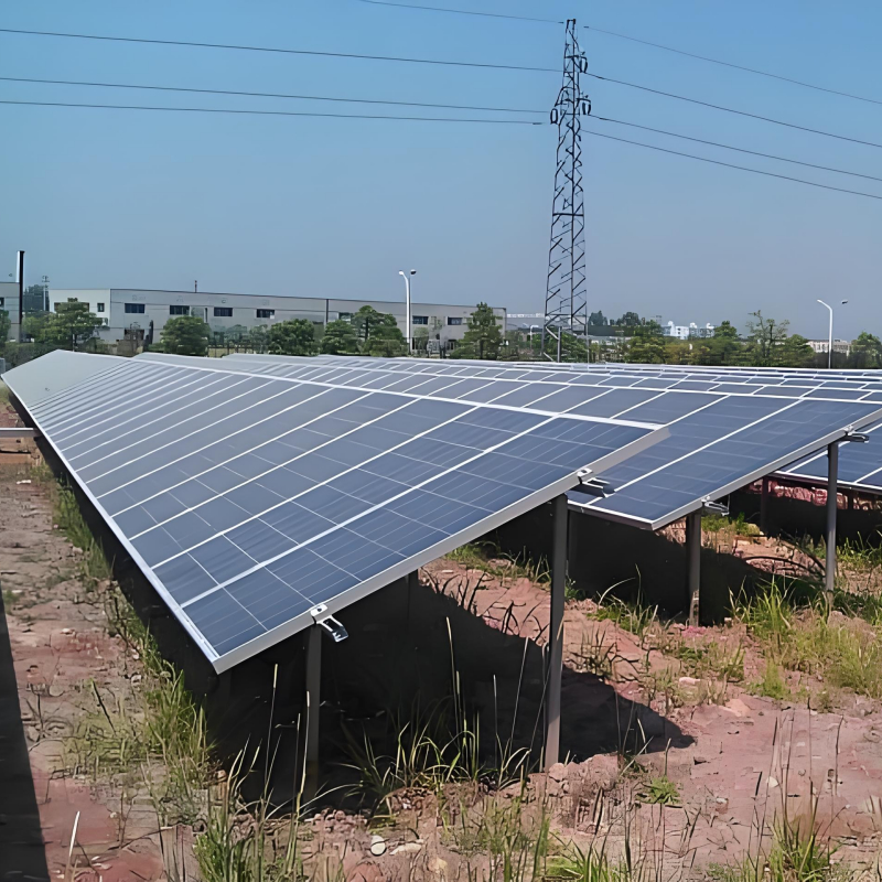 Flexible And Adjustable Ground Solar Mounting Brackets For Large-Scale And Utility-Scale Solar PV