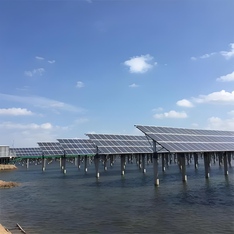 Compatible with Varied Solar Modules Ground Solar Mounting Brackets for Utility-Scale Solar PV Power Plant