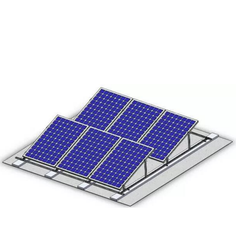 Rust-Resistant Solar Panel Mounting Brackets for Ground Mounting Solution with Flexible Connection