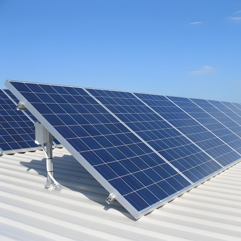 Standing Seam Roof Solar Mounting Brackets No Roof Structure Penetration and Anti-Corrosion