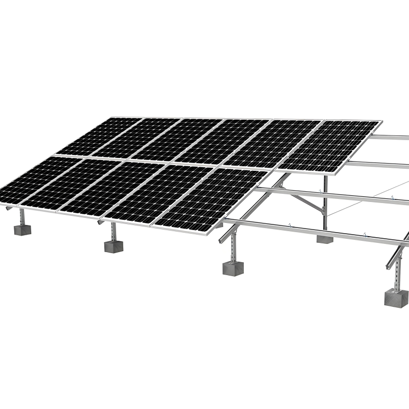 Solar Panel Mounting Brackets for Flexible Rooftop Mount System High Compatibility and Rust-Resistance