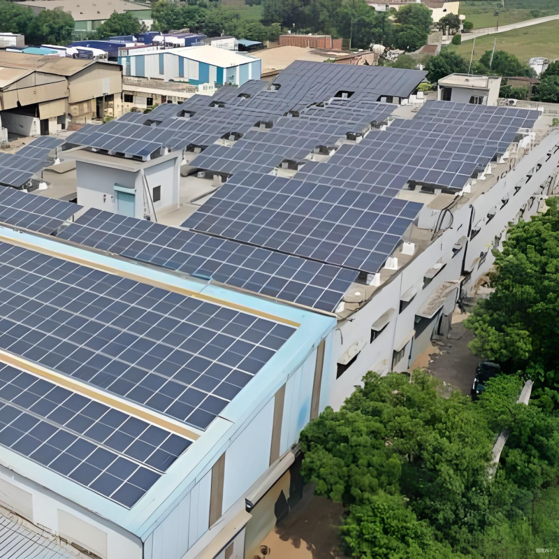 Solar Panel Roof Mounting Brackets, Space-Saving & High-Load Bearing, Suitable for Commercial & Industrial Roof Expansion