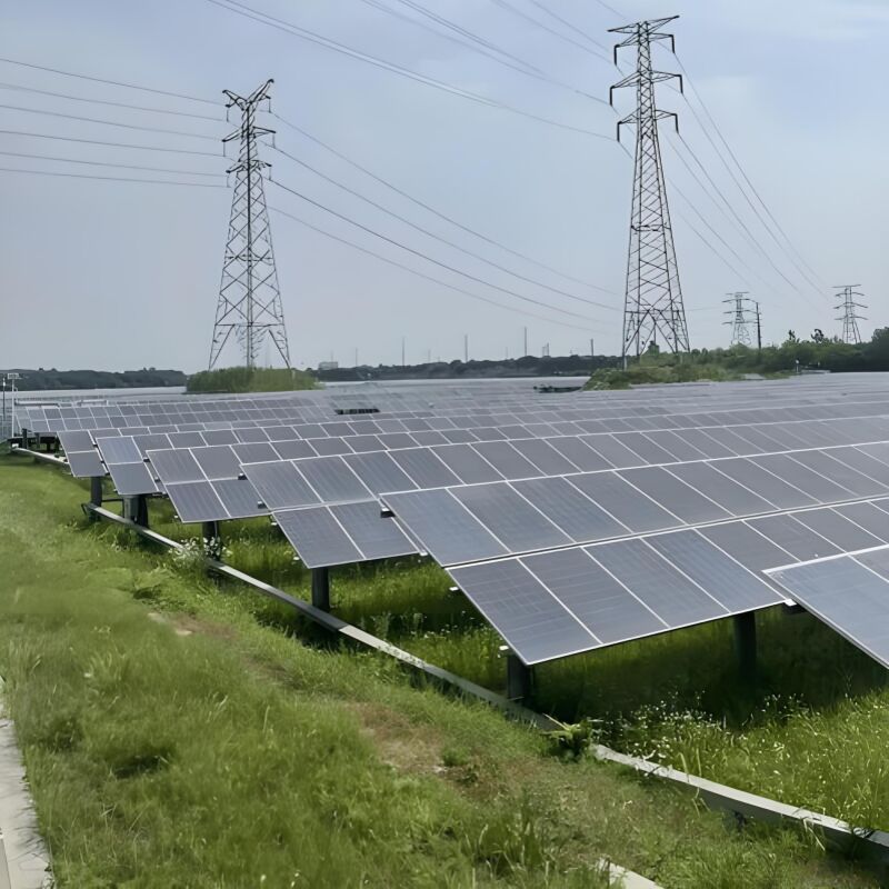 Ground Solar Mounting Brackets flexible and adjustable mounting system with patented design for safe and solar project installation