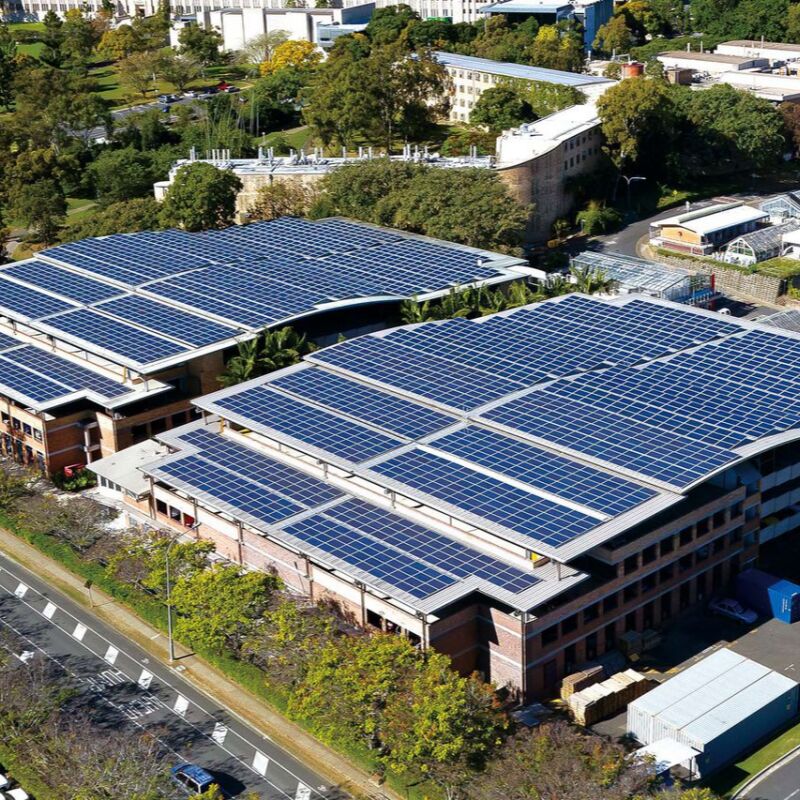 Solar Panel Roof Mounting Brackets Compatible with Corrugated Sheet Metal Roofs Offering Installation and Long Service Life