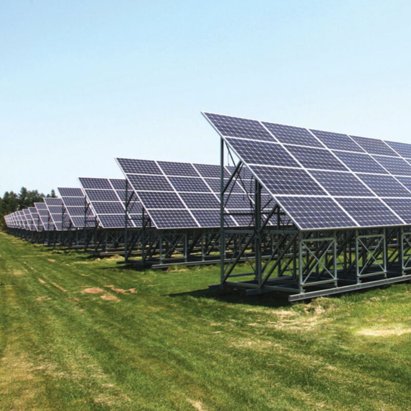 Ground Solar Mounting Brackets flexible and adjustable mounting system with patented design for safe and solar project installation