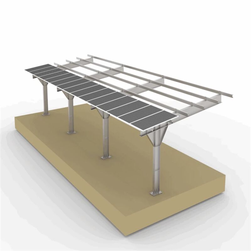 Solar Panel Mounting Brackets compatible with concrete base earth ground and slopes providing versatile mounting solutions