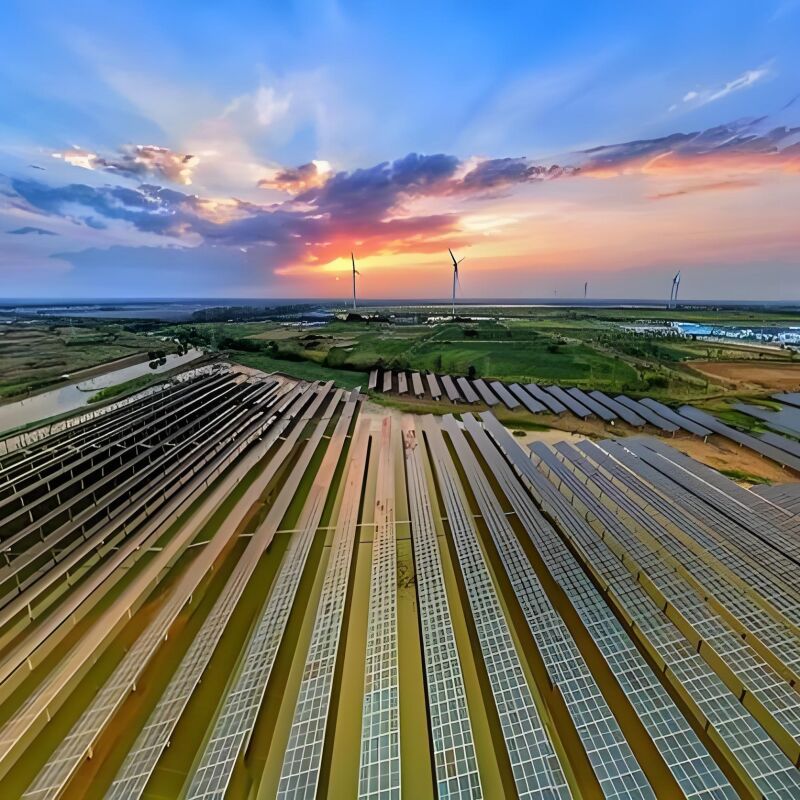 Ground Solar Mounting Brackets Providing Support for Utility Scale Solar PV Systems with High Wind and Snow Load Resistance
