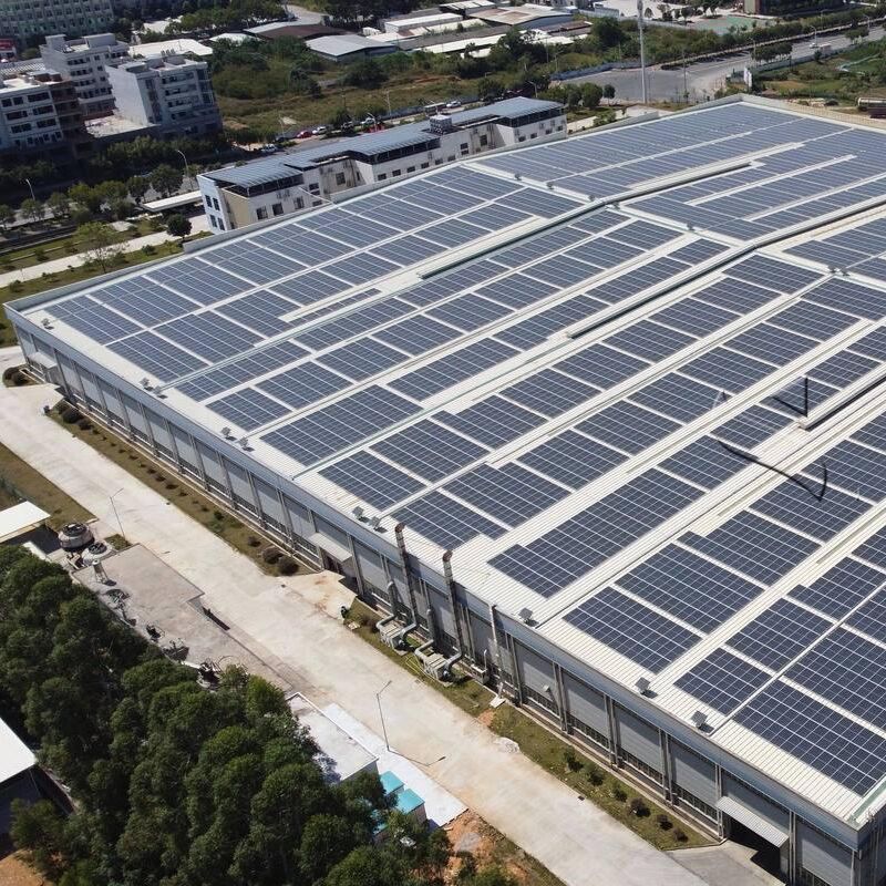 Solar Panel Roof Mounting Brackets compatible with different types of solar modules ensuring installation on metal roofs