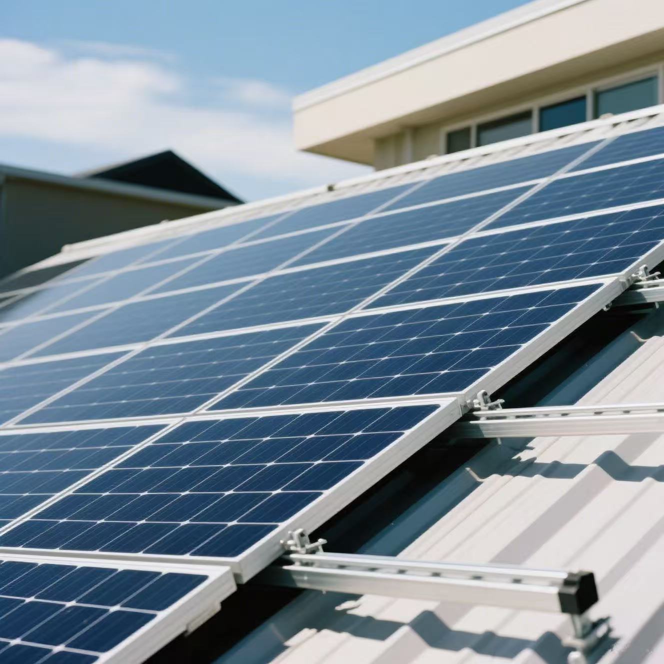 Brackets Environment Solar Panel Roof Mounting Brackets For Commercial Buildings Easy ...